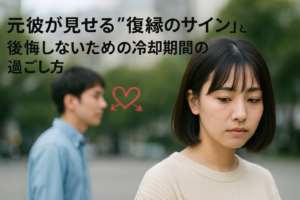 元彼が見せる”復縁のサイン”と後悔しないための冷却期間の過ごし方