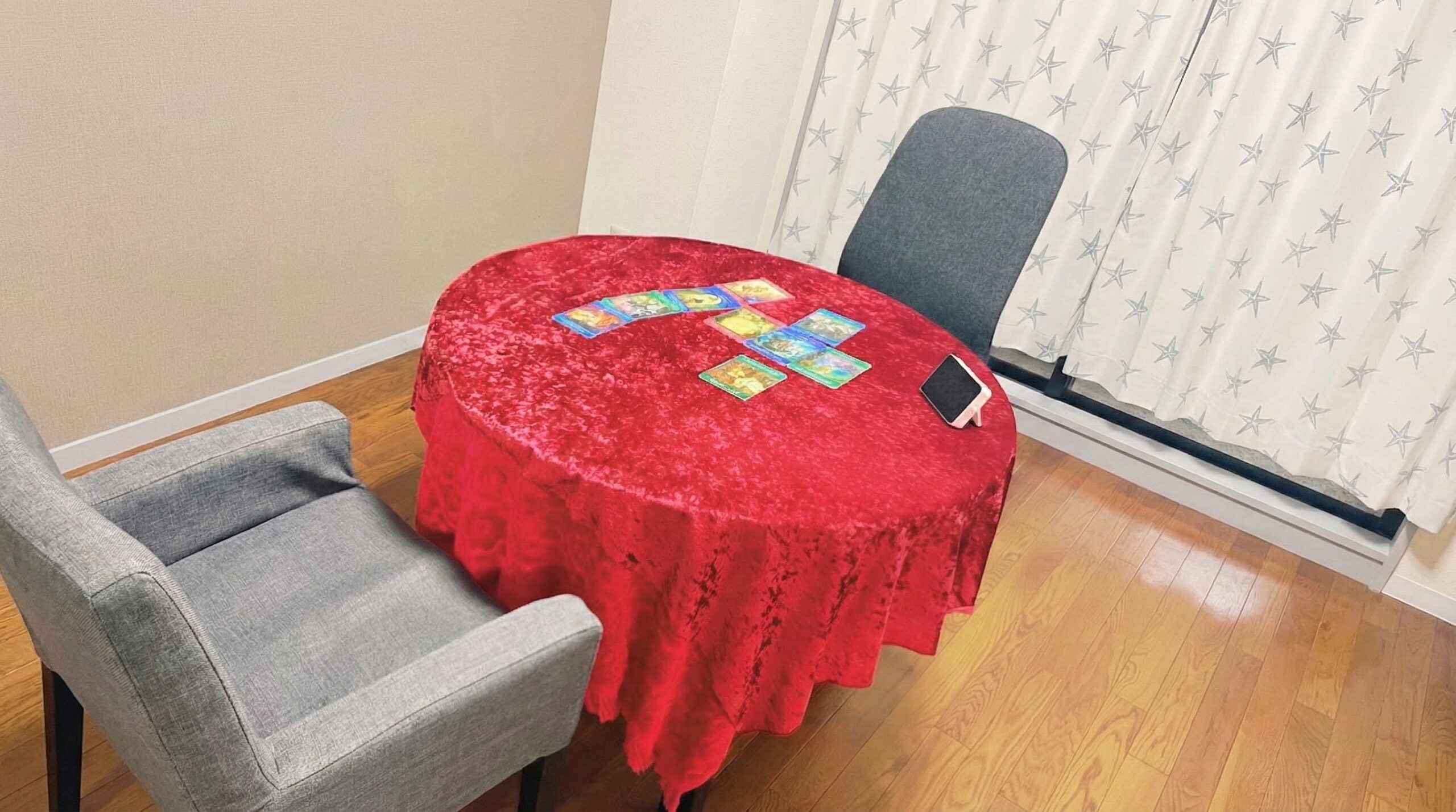 占いミザリー柏店の店内の様子