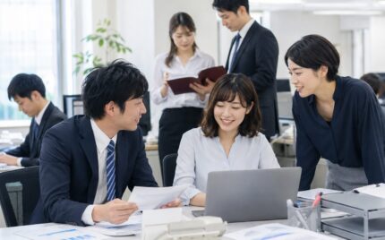 職場で必要以上に話さなくなった男女